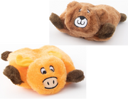 Zippy Paws Squeakie Pads Bear & Moose Dog Toy by Pet Food Warehouse