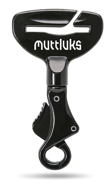 MuTTravel Seat Belt Clip Black by Pet Food Warehouse