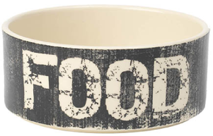 Petrageous 6" Vintage Food Dish by Pet Food Warehouse