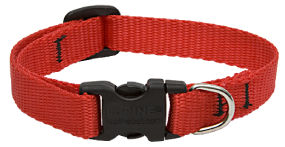 Lupine Collar Red 1/2" 8-12 by Pet Food Warehouse