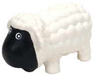 Coastal Latex Sheep Dog Toy 6.5" White by Pet Food Warehouse
