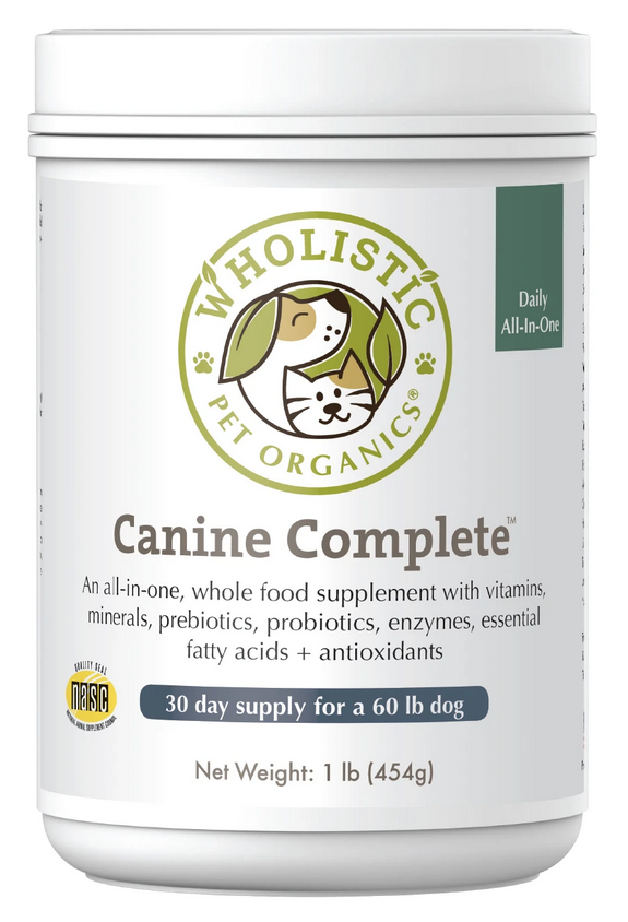 16oz. Wholistic Pet Organics Canine Complete by Pet Food Warehouse