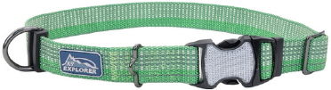 Coastal K9 Bright Reflective Collar Meadow 5/8 10-14 by Pet Food Warehouse
