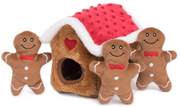 Zippy Paws Gingerbread House Holiday Dog Toy by Pet Food Warehouse