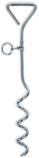 Aspen Pet 16" Spiral Stake Dog Tie Out by Pet Food Warehouse