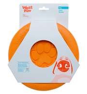 West Paw Zisc Dog Toy Orange Large by Pet Food Warehouse