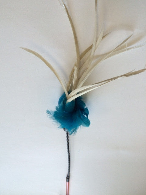 Vee Enterprises Feather Bouncer Teaser Cat Toy by Pet Food Warehouse