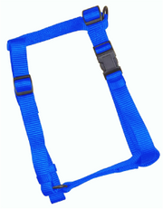 Hamilton Dog Harness Blue 5/8" 12-20" by Pet Food Warehouse