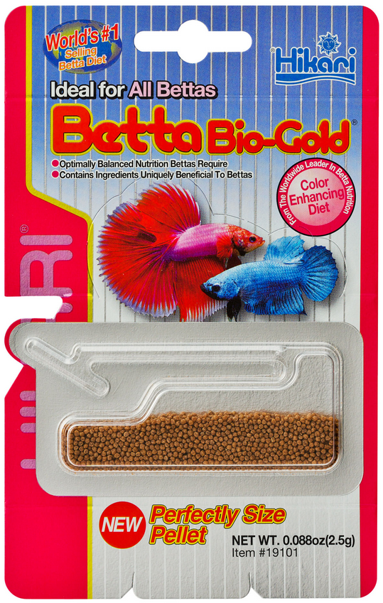 2g Hikari Betta Bio Gold Fish Food by Pet Food Warehouse