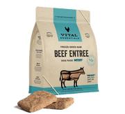 Vital Essentials Freeze-Dried Raw Entree Dog Food Patties Beef 30oz by Pet Food Warehouse