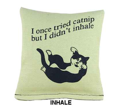 Dr. Pussums Extra Large Soft Square Inhale Cat Toy by Pet Food Warehouse