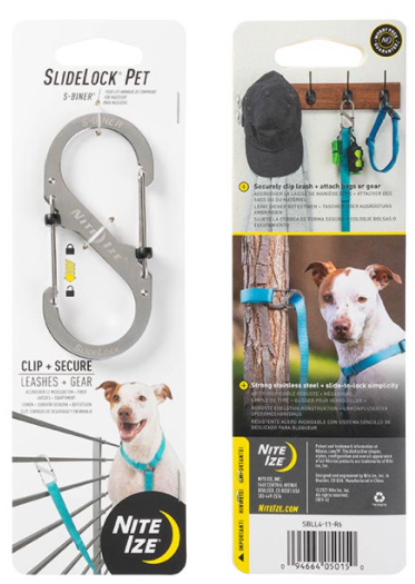 NiteIze SlideLock Pet S-Biner by Pet Food Warehouse