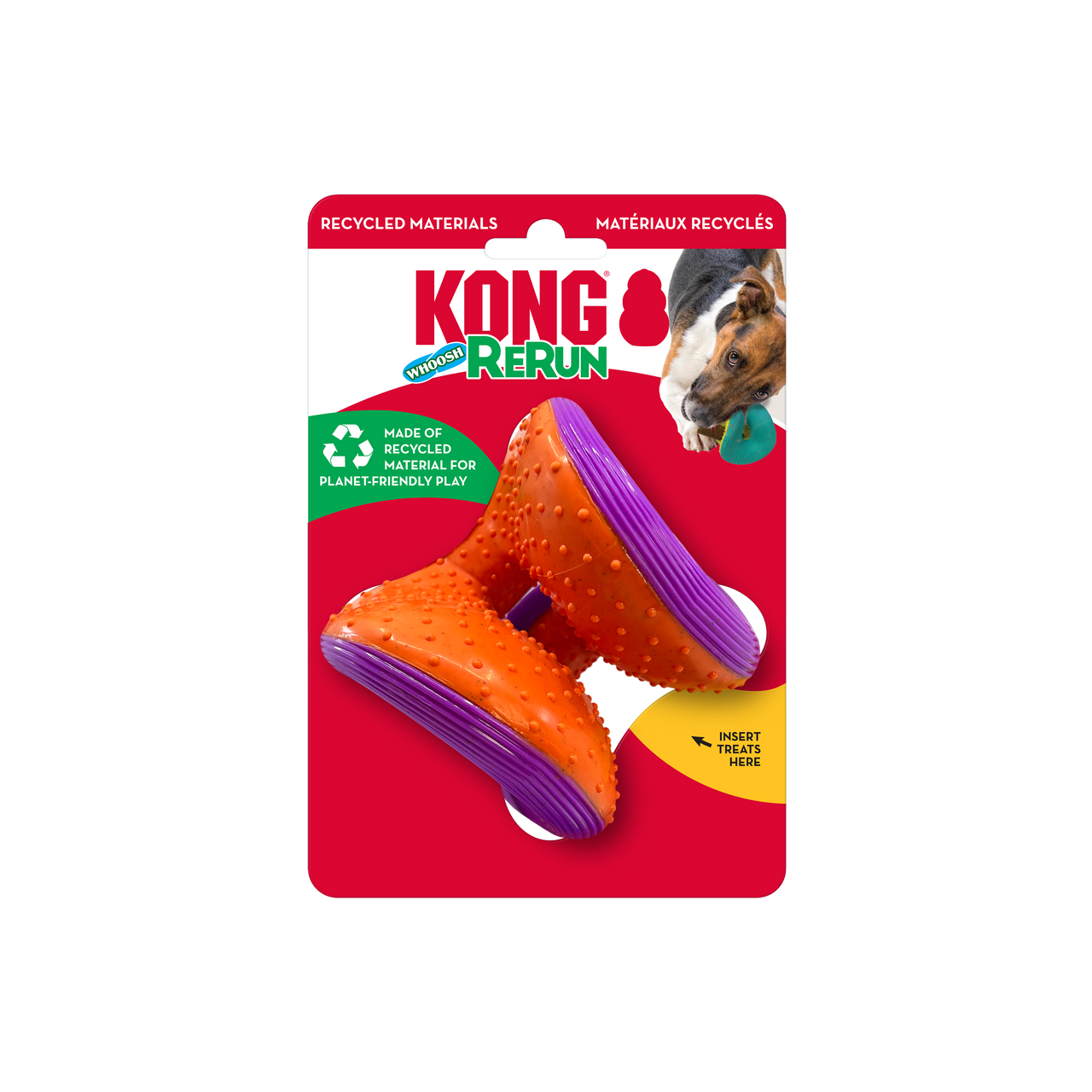 Kong Rerun Whoosh Ball Assorted Medium/Large by Pet Food Warehouse