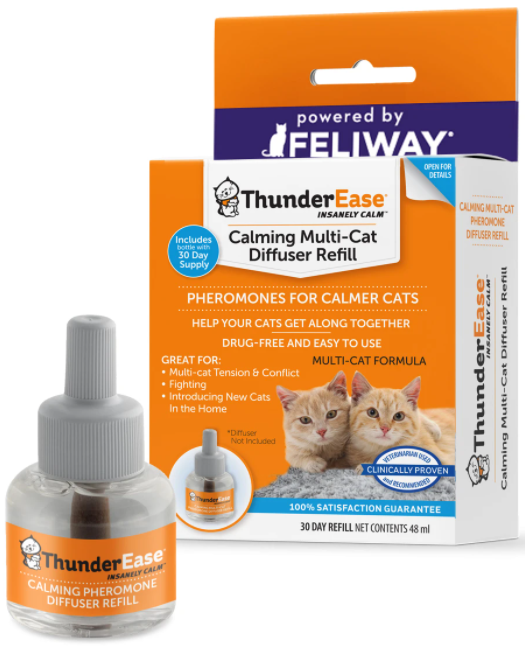 ThunderEase Adaptil Calming Diffuser Refill Multi Cat by Pet Food Warehouse