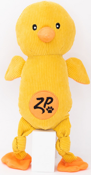 Zippy Paws Corduroy Cuddlerz Duck by Pet Food Warehouse