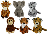 Multipet Eco Safari Animal Assorted 8" by Pet Food Warehouse
