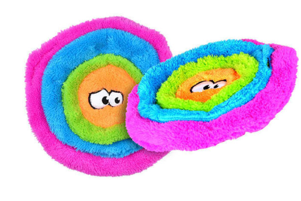 Cycle Dog DuraPlush Soft Flyer Multi Large by Pet Food Warehouse