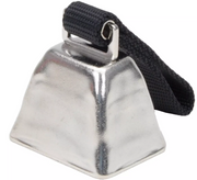 Water & Woods Nickel Cow Bell for Dogs Black Large by Pet Food Warehouse