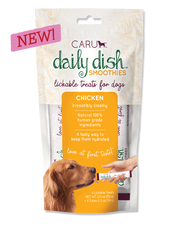 CARU Daily Dish Smoothie Lickable Treat for Dogs Chicken 2oz by Pet Food Warehouse