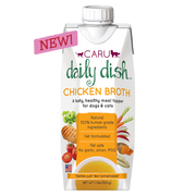 CARU Daily Dish Chicken Broth for Dogs & Cats 1.1lb by Pet Food Warehouse