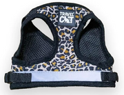 Travel Cat The True Adventurer Harness & Leash Cheeky Cheetah Large by Pet Food Warehouse