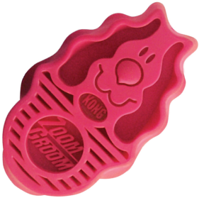 Kong ZG1 Zoom Groom Raspberry by Pet Food Warehouse