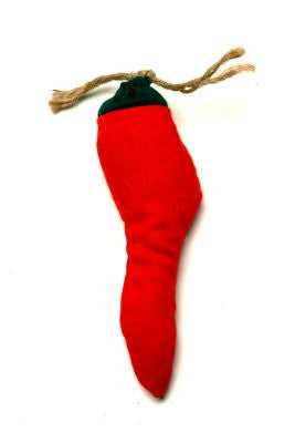 Doggie Styles Catnip Chili Pepper Cat Toy by Pet Food Warehouse
