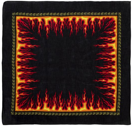 Bandana Flame Burst by Pet Food Warehouse