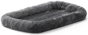 Midwest 22x13 Grey Quiet Time Pet Mat by Pet Food Warehouse