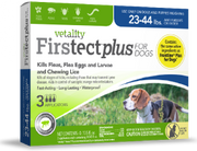 Vetality Firstect Plus For Dogs 23-44 lbs 3 Pack by Pet Food Warehouse