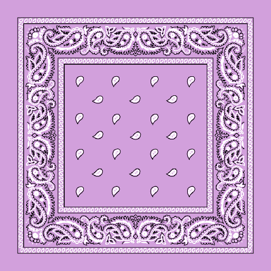 Bandana Paisley Lilac by Pet Food Warehouse