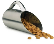 PE Pet Food Scoop SS Matte Finish by Pet Food Warehouse