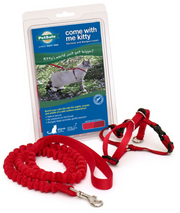 Premier Medium Come With Me Kitty Red Harness by Pet Food Warehouse