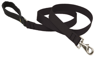 Lupine Lead Black 1" 6' by Pet Food Warehouse