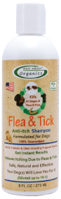 Mad About Organics Flea & Tick Shampoo 8oz by Pet Food Warehouse