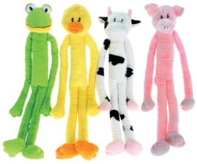 Multipet Plush Swingin Slevins Dog Toy 30" by Pet Food Warehouse