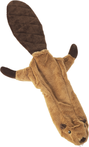 Ethical Pet 14" Mini Skinneeez Beaver Dog Toy by Pet Food Warehouse
