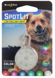 NiteIze Spotlit Eco Disc-O Select Dog Safety Light by Pet Food Warehouse