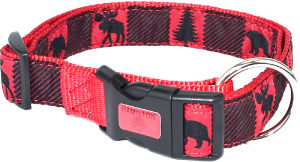 Hamilton Adjustable Dog Collar Back Country 1" 18-26" by Pet Food Warehouse