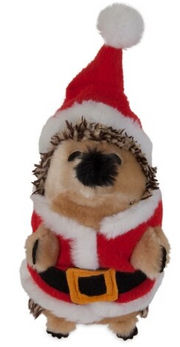 Aspen Pet Santa Heggie Holiday Dog Toy by Pet Food Warehouse