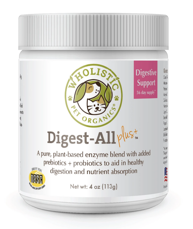 4oz. Wholistic Pet Organics Digest All Plus by Pet Food Warehouse