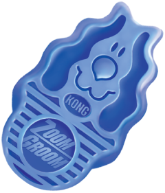 Kong ZG2 Zoom Groom Boysenberry by Pet Food Warehouse