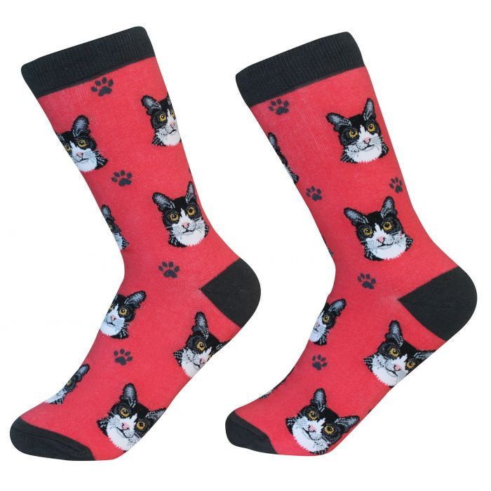 Socks Cats Balack & White by Pet Food Warehouse