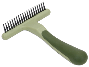 Safari Single Undercoat Rake by Pet Food Warehouse
