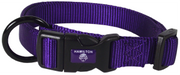 Hamilton Adjustable Dog Collar Purple 1" 18-26" by Pet Food Warehouse