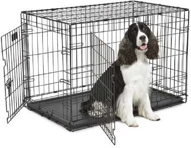 Midwest Contour Double Door Dog Crate 48" by Pet Food Warehouse