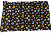 Ethical Pet 40x60 Snuggler Paw Prints Blanket Dog Bed by Pet Food Warehouse