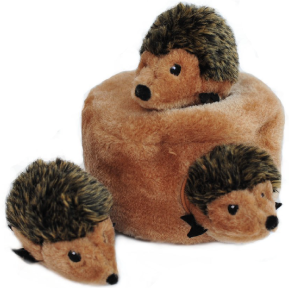 Zippy Paws Hedgehog Den Burrow Dog Toy by Pet Food Warehouse