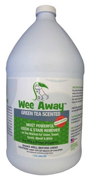 Wee Away Green Tea Stain & Odor Remover 1 Gallon by Pet Food Warehouse