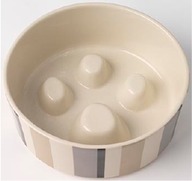 Petrageous 7" Metro Slow Feeder Dog Dish by Pet Food Warehouse